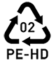 HDPE or high density polyethylene
