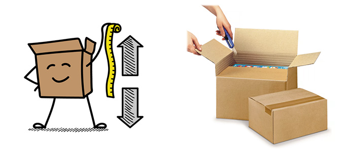 5 exemples de boîtes à hauteur variable