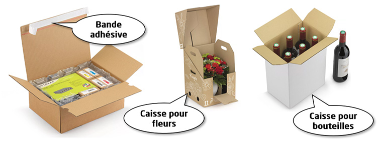 Integrated tape and custom crates