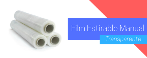 Film Estirable Manual Transparante o Stretch film Film Estirable Manual Transparante o Stretch film