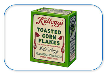 Original Kelloggs emballage