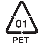 Eco-responsible labels for recyclable plastics