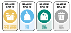 Guide to the disposal of Fost Plus packaging