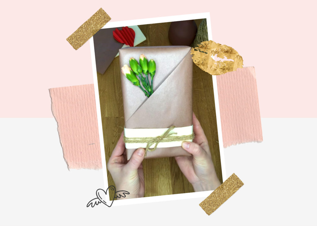 Valentine's Day gaveinnpakning