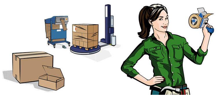 The benefits of packing with cardboard and paper