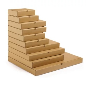 Caja postal marrón para productos planos RAJA®