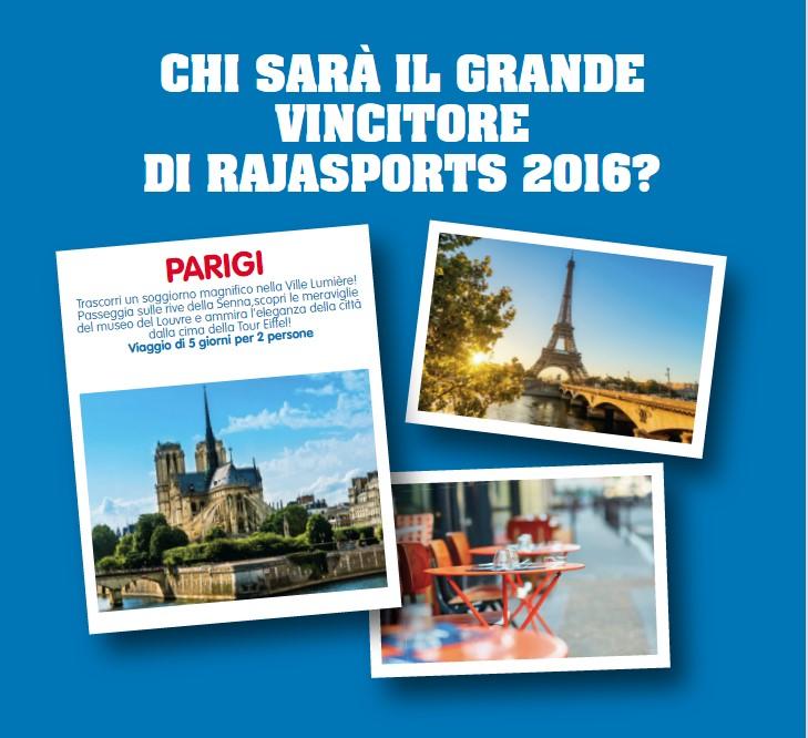 Con Rajapack un viaggio a Parigi in premio