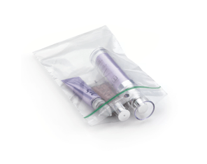 Le sachet plastique zip 50% recyclé transparent 60 microns RAJA