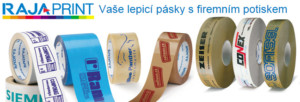 Lepící páska s potiskem