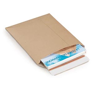 Sobre de cartón fino con apertura superior RAJA®