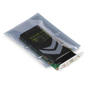 Antistatic, metallised shielding bags
