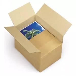 Caja de cartón de altura variable y montaje instantáneo canal simple RAJA®
