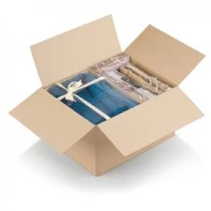 Caja de cartón montaje instantáneo canal simple RAJA®
