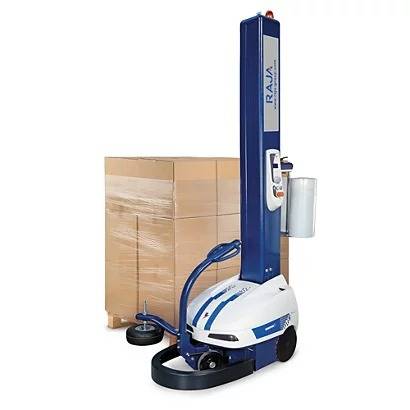 Robot filmador/enfardador para film estirable con preestirado motorizado RAJA®