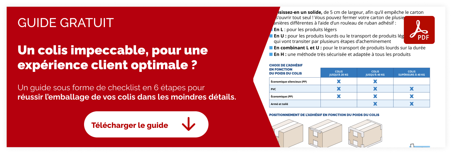 CTA colis impeccable