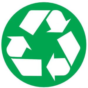 Embalaje para materiales reciclables - Símbolo etiqueta
