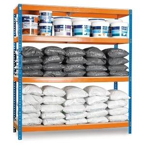 Estantería aglomerado regulable 400 y 600 kg RAJA®